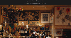 Desktop Screenshot of cassambalis.de